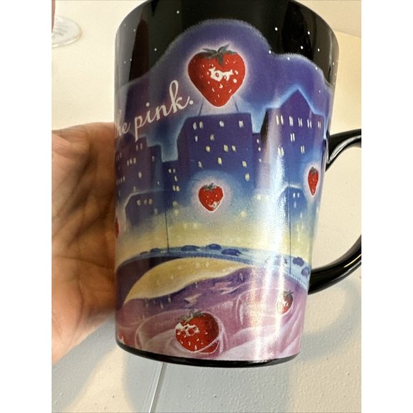 Coffee Cup Mug TEQUILA ROSE Strawberry Cream Liquor  Tequila  Pour Pink  4.75” T - Picture 9 of 12